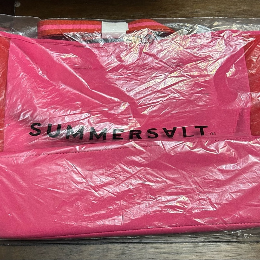 Summersalt Fuchsia and Red Tote